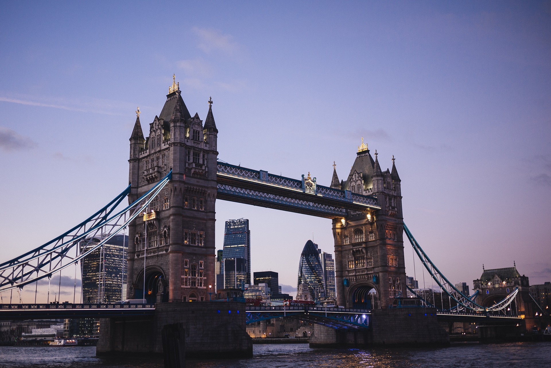 Ingiltere Şehirler - Londra tower bridge